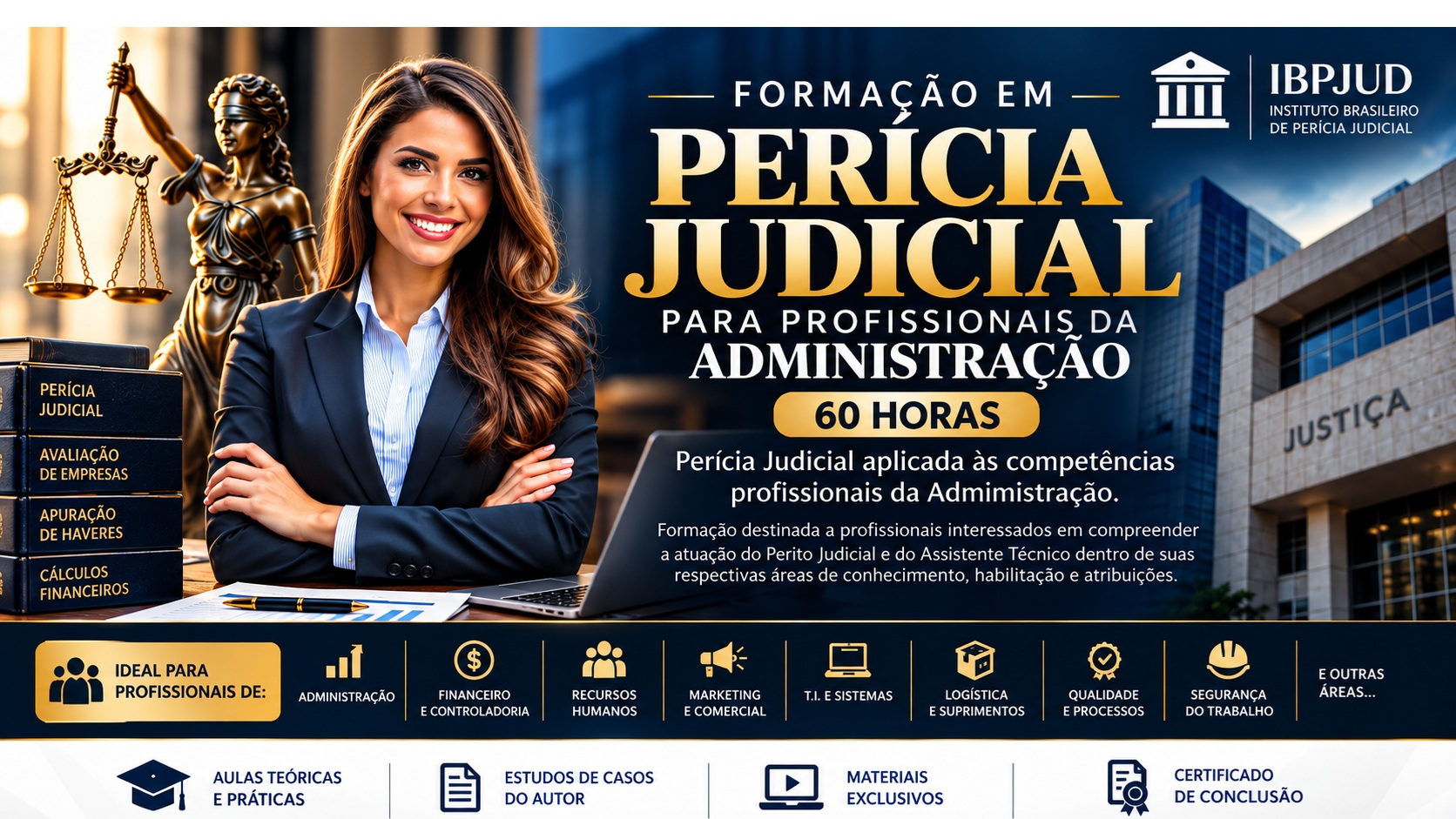 Formação em Perícia Judicial para Profissionais da Administração — 60 Horas