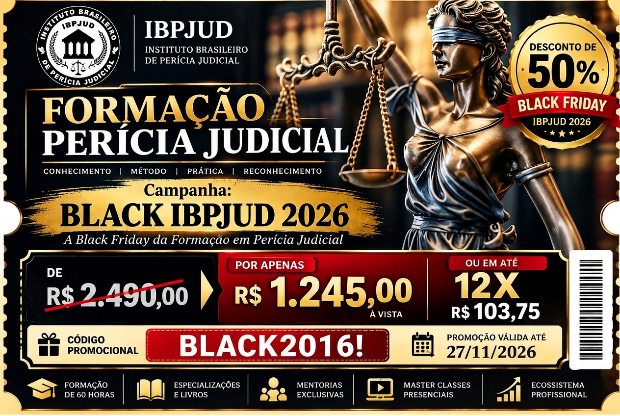 Voucher Black IBPJUD: 50% de desconto, cupom BLACK2016!, válido até 27/11/2026